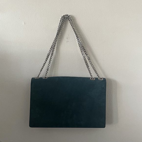 Marc Jacobs Big Trouble Teal Suede Bag - Picture 5 of 13